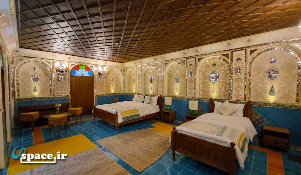 نمای داخلی اتاق نامداران - بوتیک هتل عمارت شهسواران - اصفهان